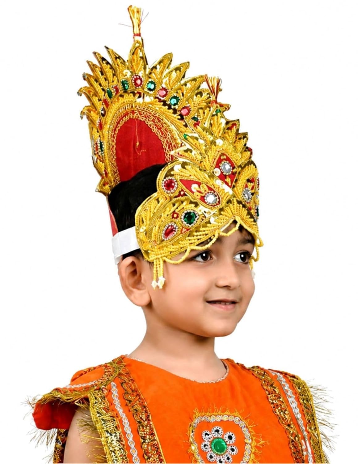 BookMyCostume Shri Ram Hindu God Crown