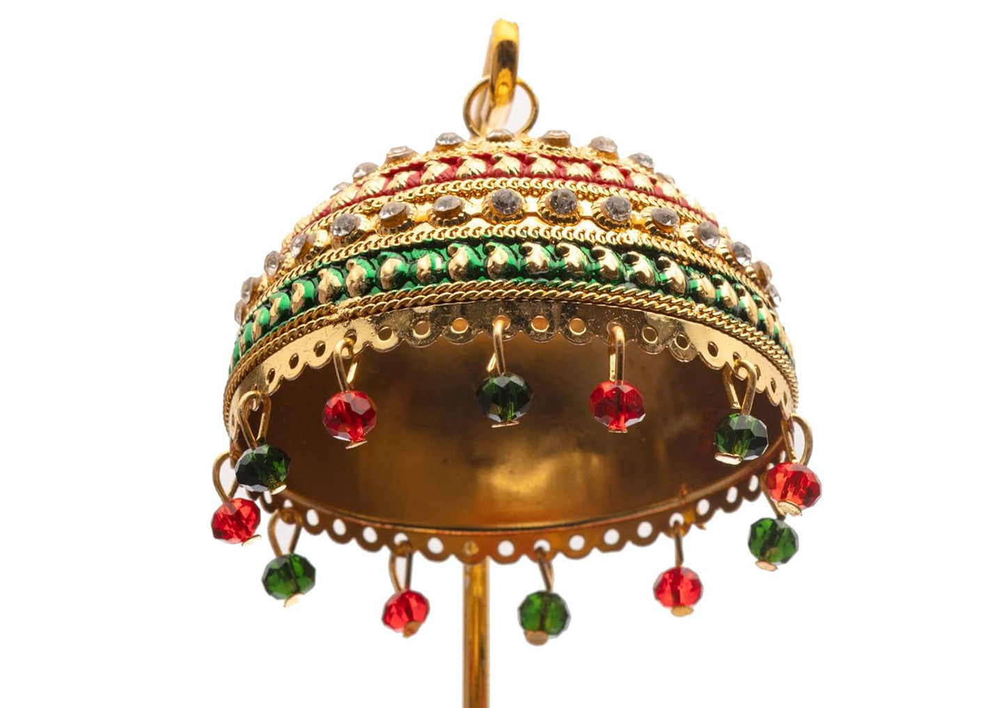 Metal Chhatra with Hanging Crystals M 99