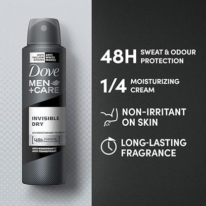 Dove Men+Care Invisible Dry Spray Antiperspirant Deodorant