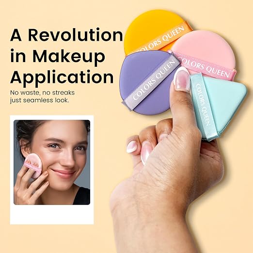 Colors-Queen-Pack-of-4-Makeup-Puffs-with-Powder