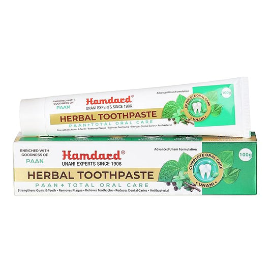 HAMDARD Herbal & Paan + Total Oral Care Germ Protection Antibacterial Toothpaste