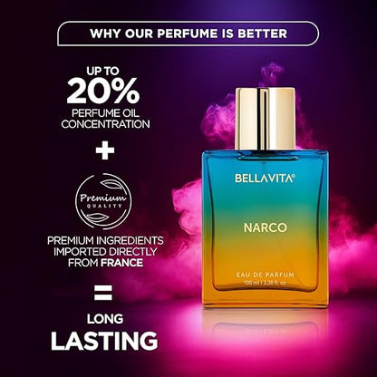 Bellavita Narco Eau De Parfum Perfume With Bergamot