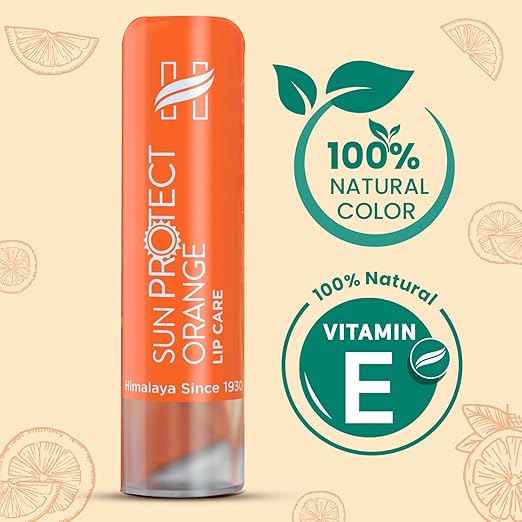 Himalaya Personal Care Sun Protect Orange Lip Care Orange