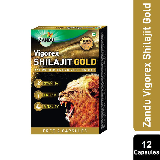 Zandu Vigorex Shilajit Gold Capsule