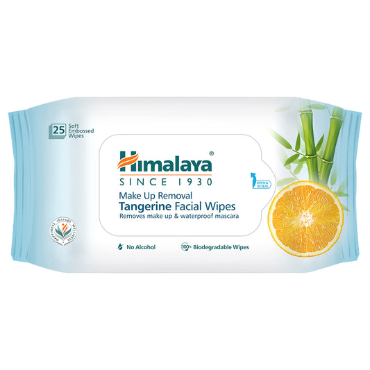 Himalaya Make Up Removal Tangerine Facial Wipes