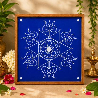 Rangly Aghora Mandala Yantra | Wooden Stencil