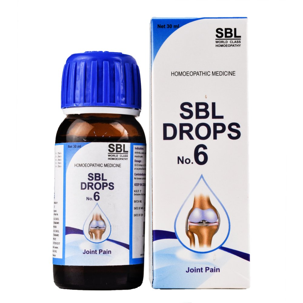 SBL Drops No. 6 (for Joint Pain)