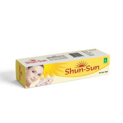 Adven Shun-Sun Cream Treats Sun-Burn 