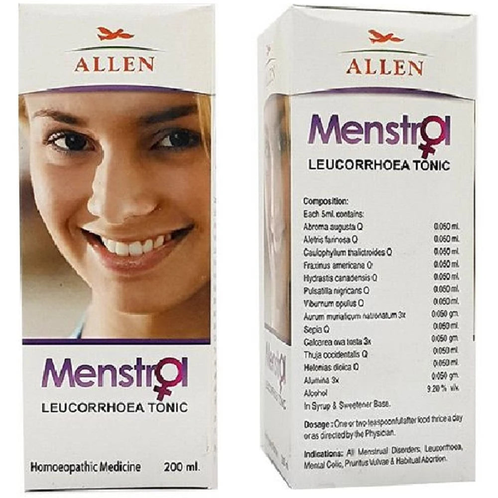 Allen Menstrol Leucorrhoea Tonic - PUSHMYCART