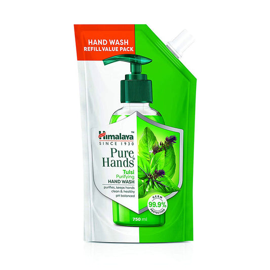 Himalaya Pure Hands Tulsi Purifing Hand Wash 750Ml - PUSHMYCART