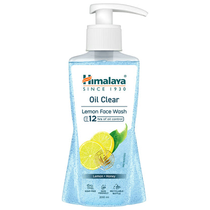 Himalaya Herbals Oil Clear Lemon Face Wash - PUSHMYCART
