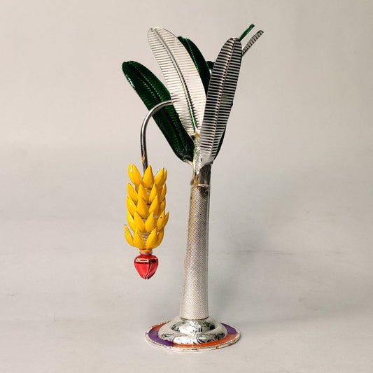 Pure Silver Banana Trees Pair 170.28 grams