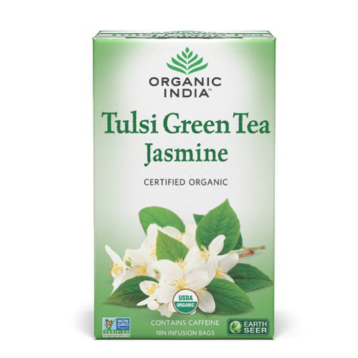 Organic India Tulsi Green Tea Jasminne