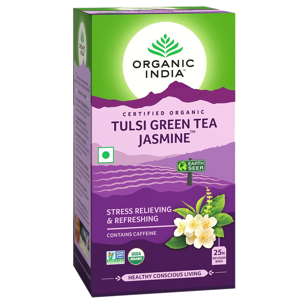 Organic India Tulsi Green Tea Jasminne