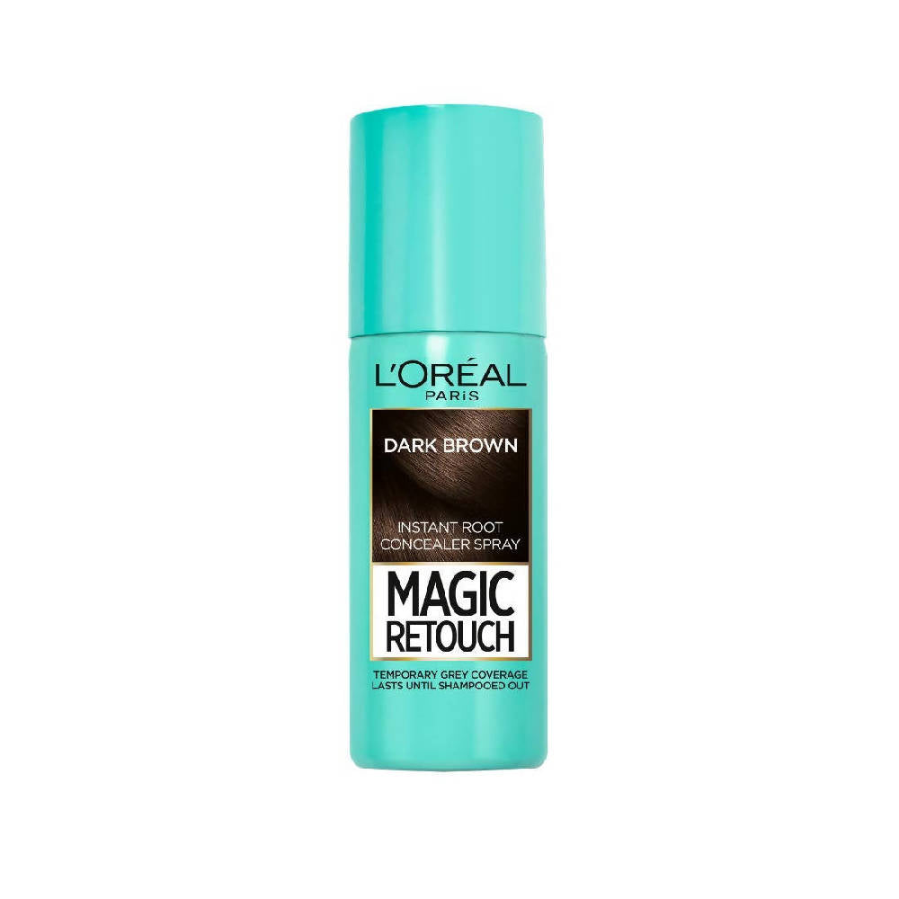 L'Oreal Paris Dark Brown Instant Root Concealer Spray Magic Retouch 80g