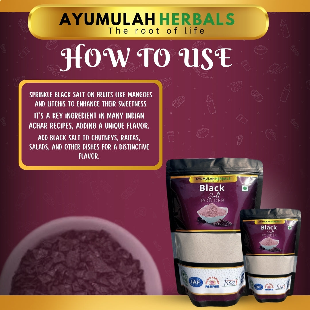 Ayumulah Black Salt