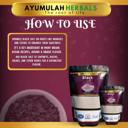 Ayumulah Black Salt