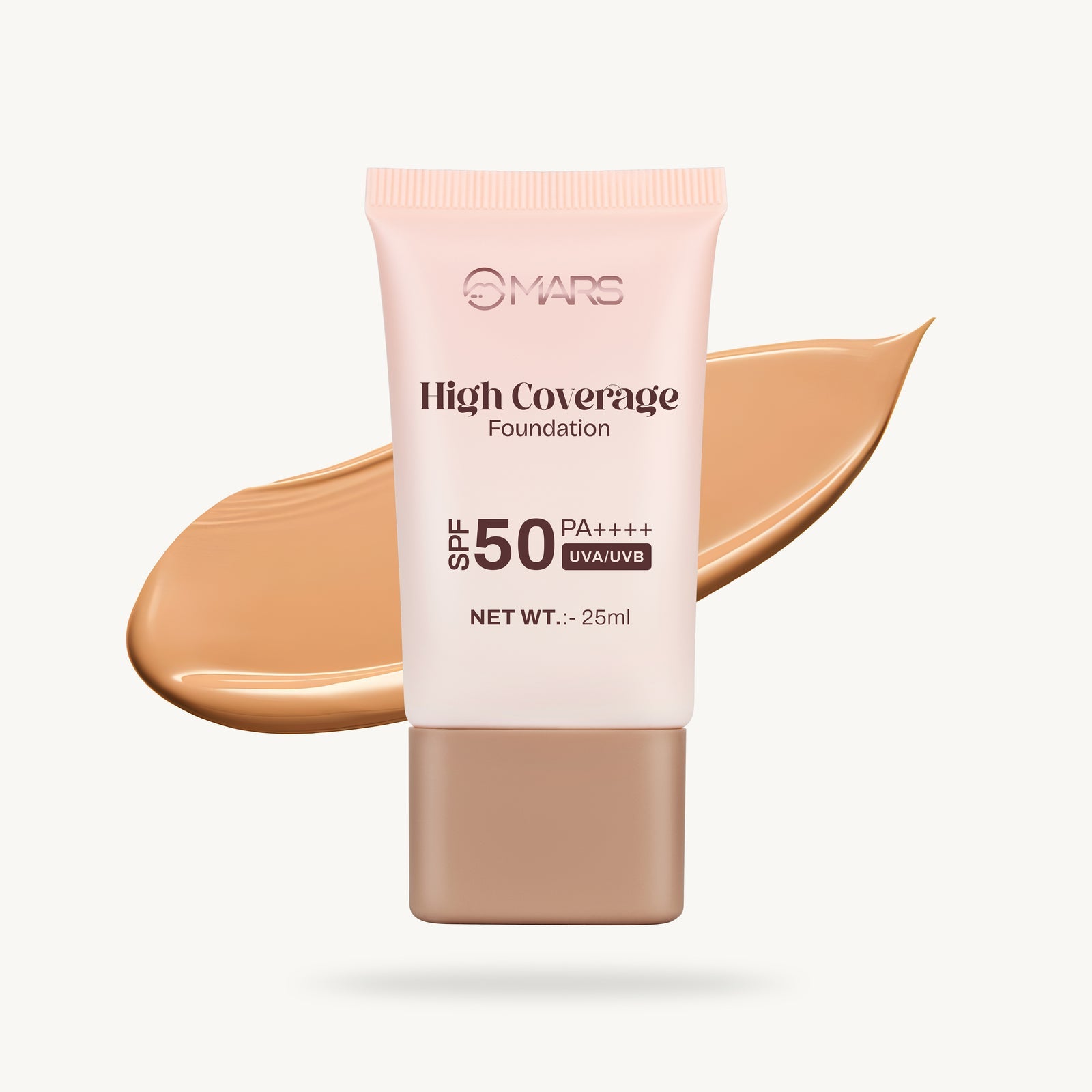 Mars High Coverage Foundation in a Tube | SPF 50PA++++ UVA/UVB