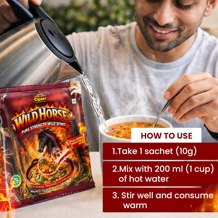 Cipzer Wild Horse Plus Veg Wellness Soup 10g