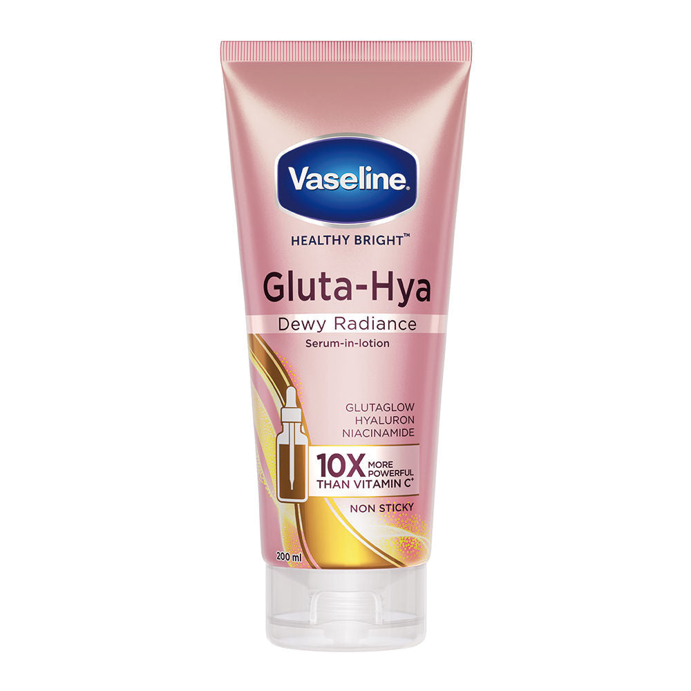 Vaseline Gluta Hya Dewy Radiance Serum In Lotion | Pack Of 2