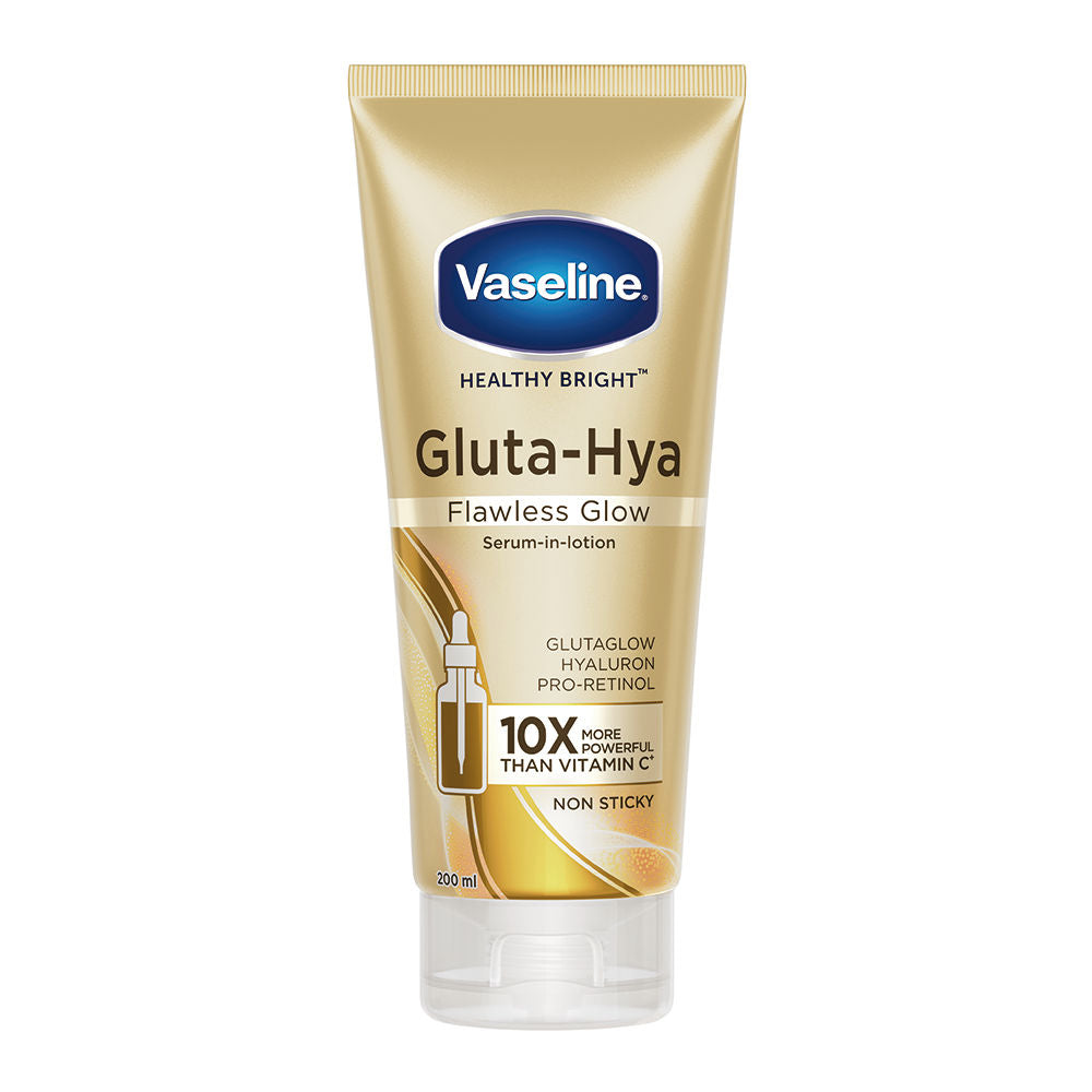 Vaseline Gluta Hya Flawless Glow Serum In Lotion