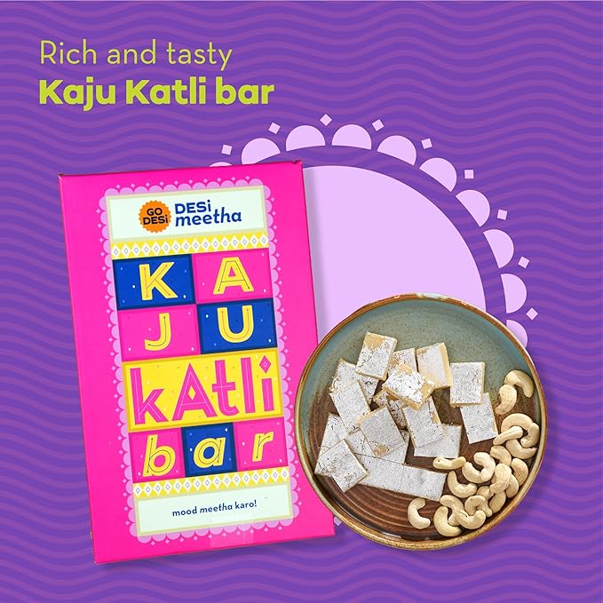 Go Desi Premium Indian Sweets Rakhi Gift Pack Hamper Box