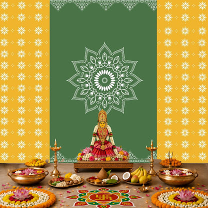 Party Propz Traditional Backdrop Decoration Cloth