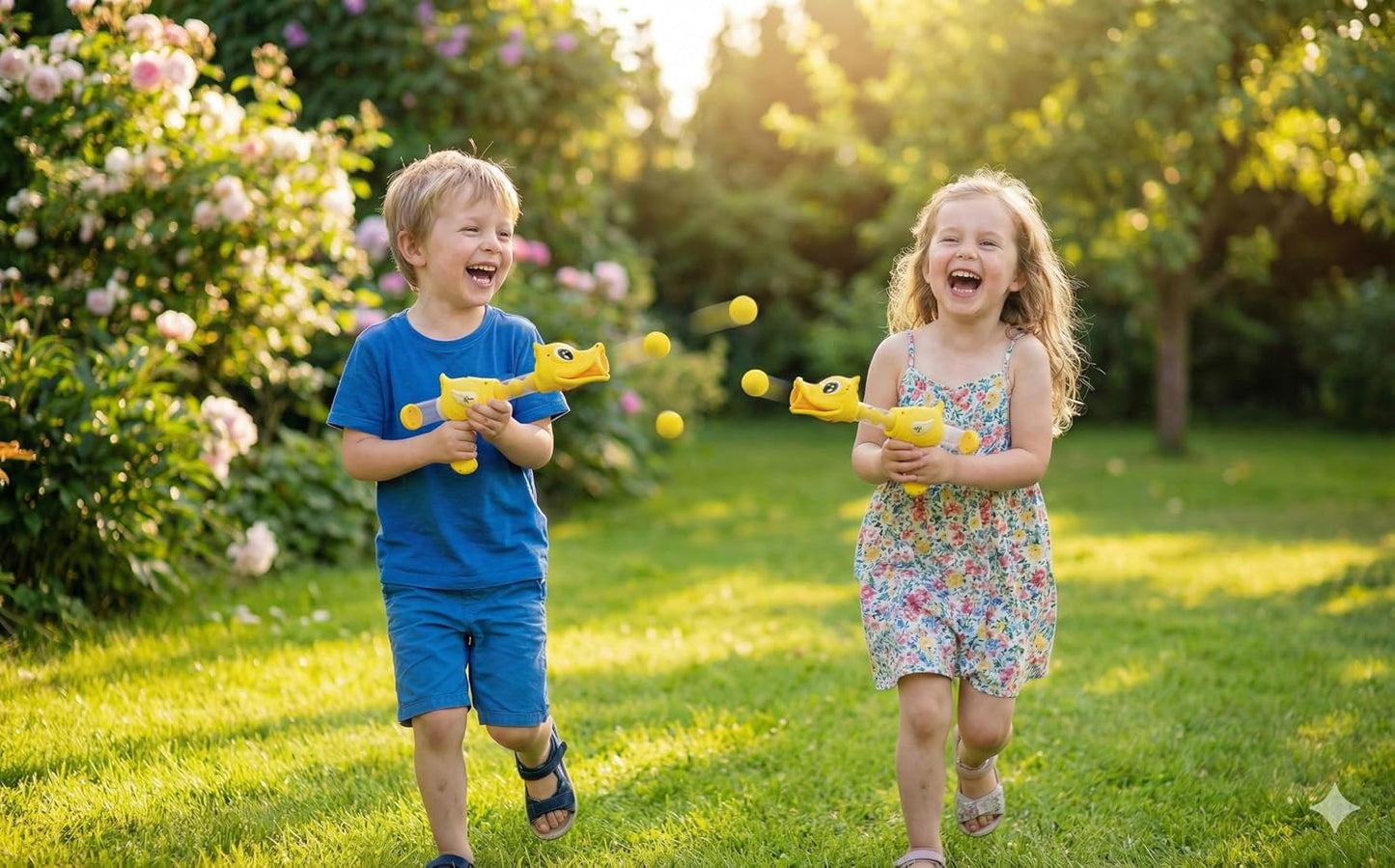 King Toyz Quack Blaster Soft Ball Manual Toy Gun