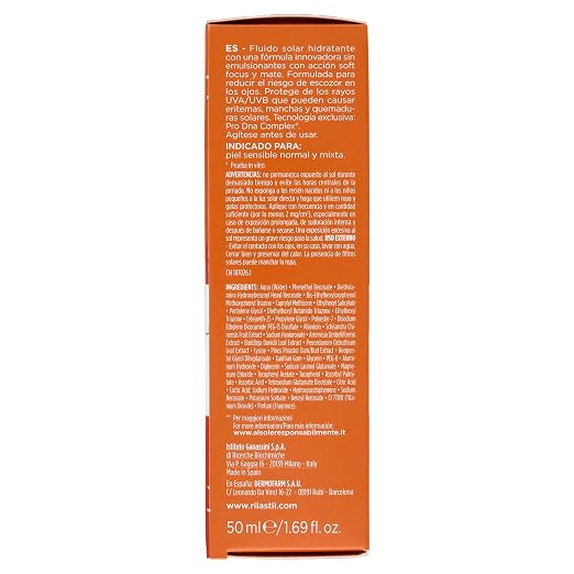 Rilastil Sun System Water Touch Moisturizing Fluid SPF50+