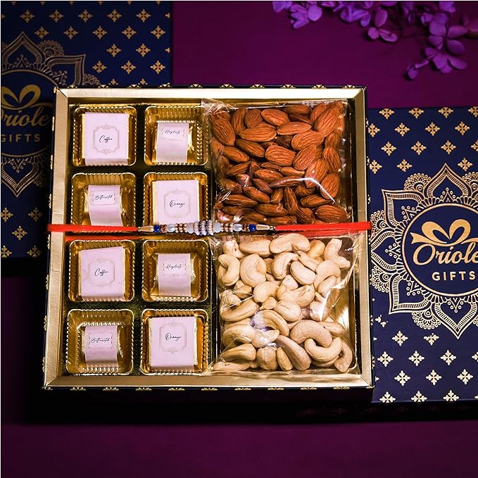 Oriole Gifts Rakhi Hamper For Brother With 1 Rakhi