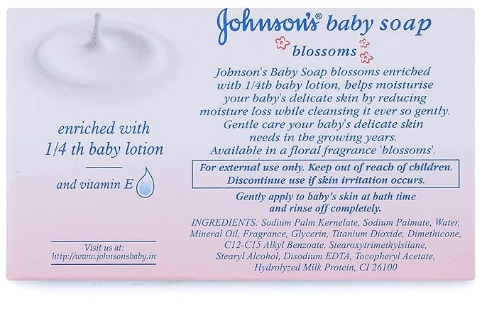 Johnson's Baby Soap Blossoms With New Easy Grip Shape