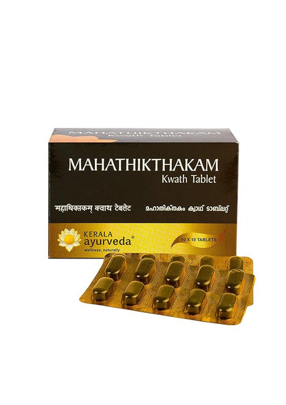 Kerala Ayurveda Mahathikthakam Kwath Tablet