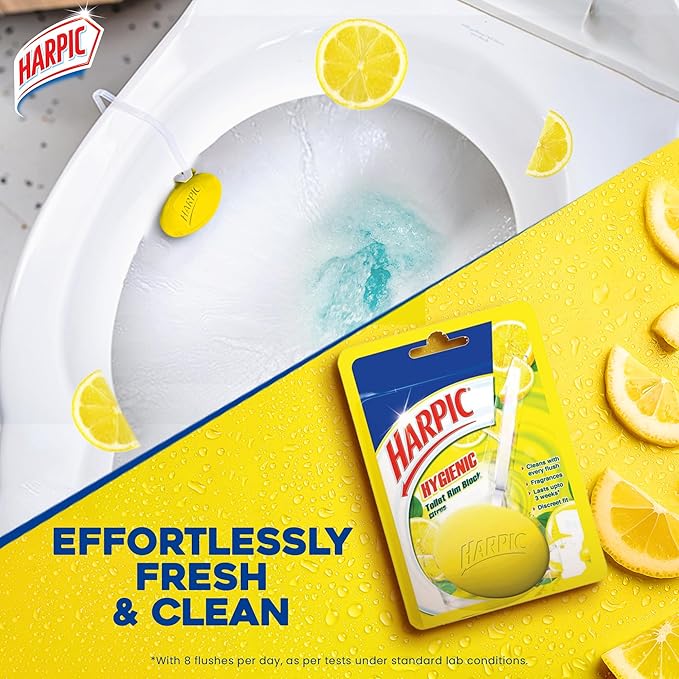 Harpic Hygienic Toilet Cleaner Rim Block