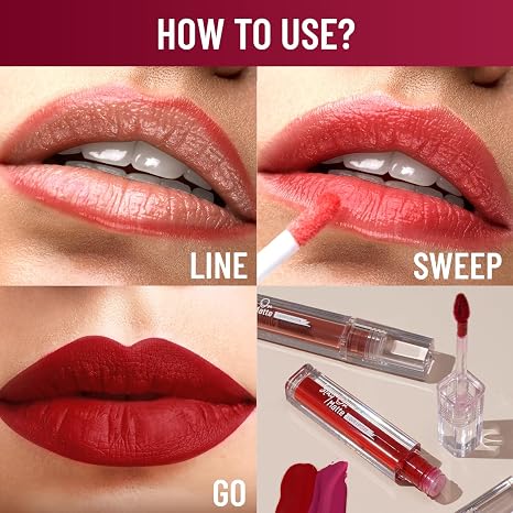 Swiss Beauty Matte Highly Pigmented Liquid Lipstick 2g