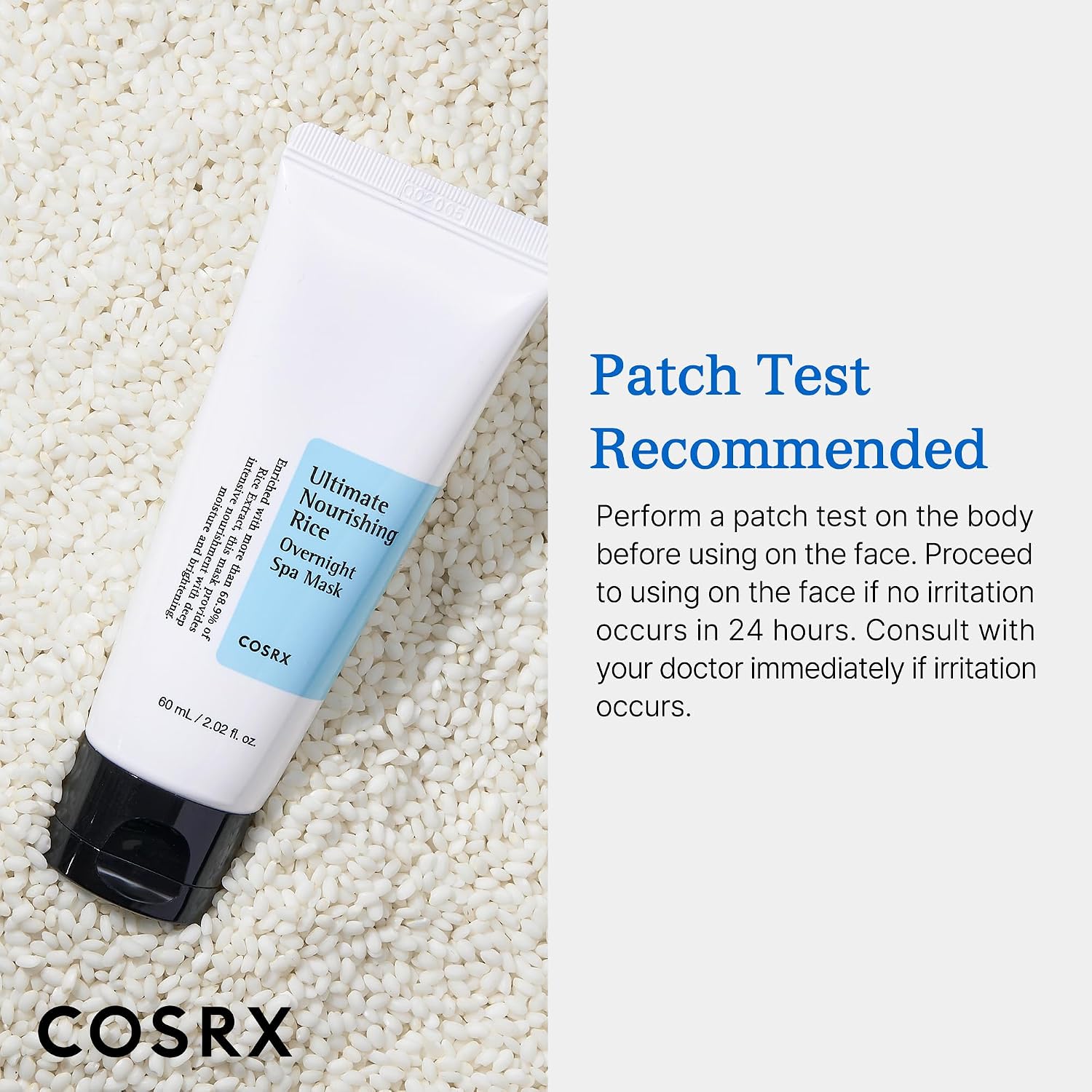 COSRX Ultimate Nourishing Rice Spa Overnight Mask
