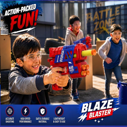 King Toyz Blaze Blaster Soft Bullet Toy Gun