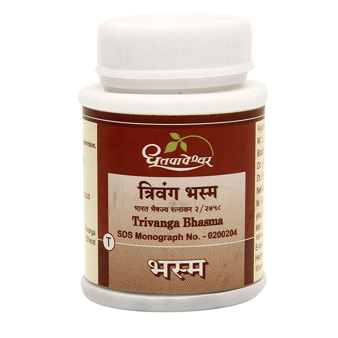 Shree Dhootapapeshwar Trivanga Bhasma Tablets