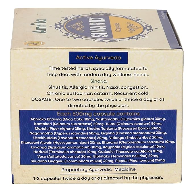 Amrita Sinarid Capsules