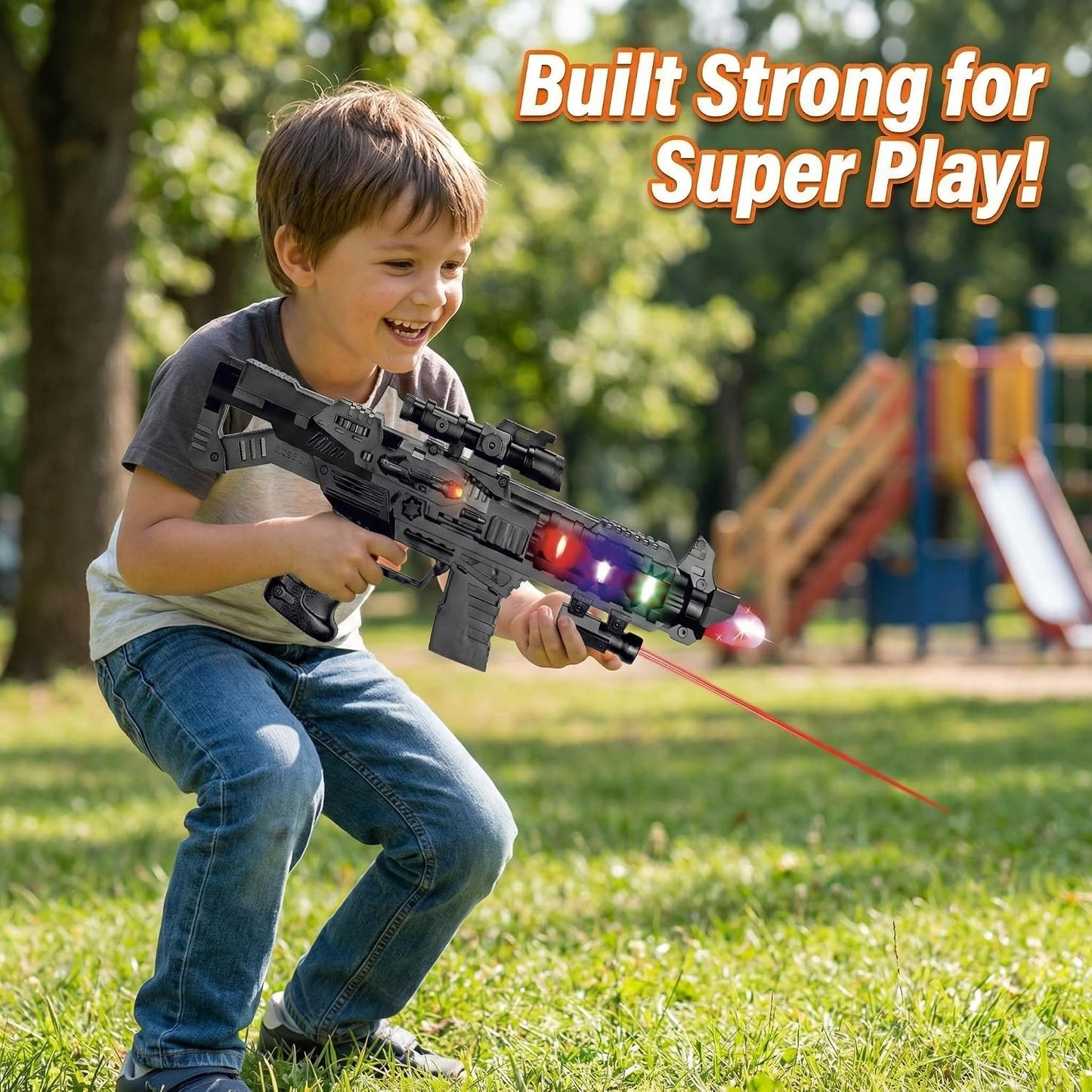 King Toyz Strike Toy Gun with Light & Sound Effects