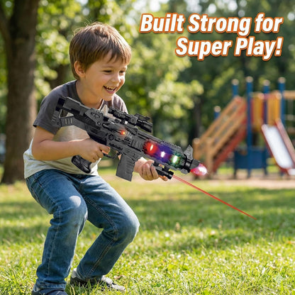 King Toyz Strike Toy Gun with Light & Sound Effects