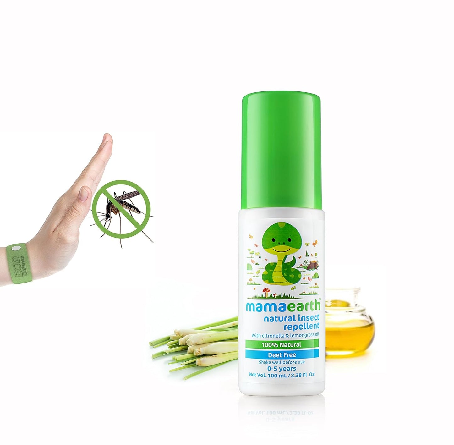 Mamaearth Milky Soft Shampoo & Mamaearth Natural Insect Repellent for Babies - PUSHMYCART