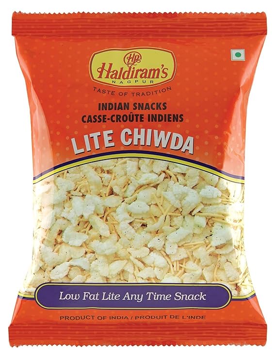 Haldiram's Lite Chiwda Namkeen -150g - PUSHMYCART
