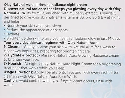 Olay Natural White Night All In One Fairness Cream