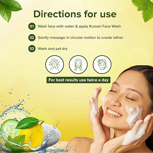 Sri Sri Tattva Cucumber & Lemon Face Wash - PUSHMYCART