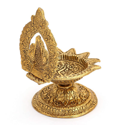 Collectible India Ganesha Diya Oil Lamp