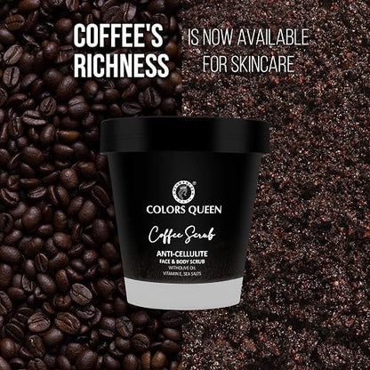 Colors-Queen-Anti-Cellulite-Coffee-Face-&-Body-Scrub-