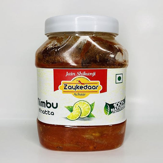 Jain Shikanji Zaykedaar Nimbu Khatta Achar