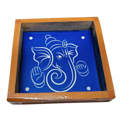 Anciently Ganesha Rangoli Stencil Wooden