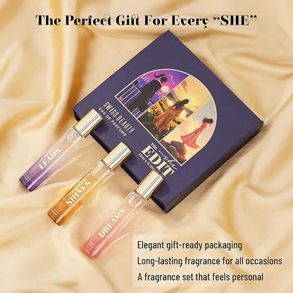 Swiss Beauty 3-In-1 Perfume Gift Box