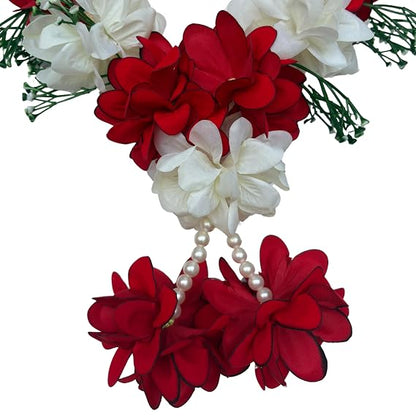 Artificial Rose Flower Garland Multicolor for Photo Frame